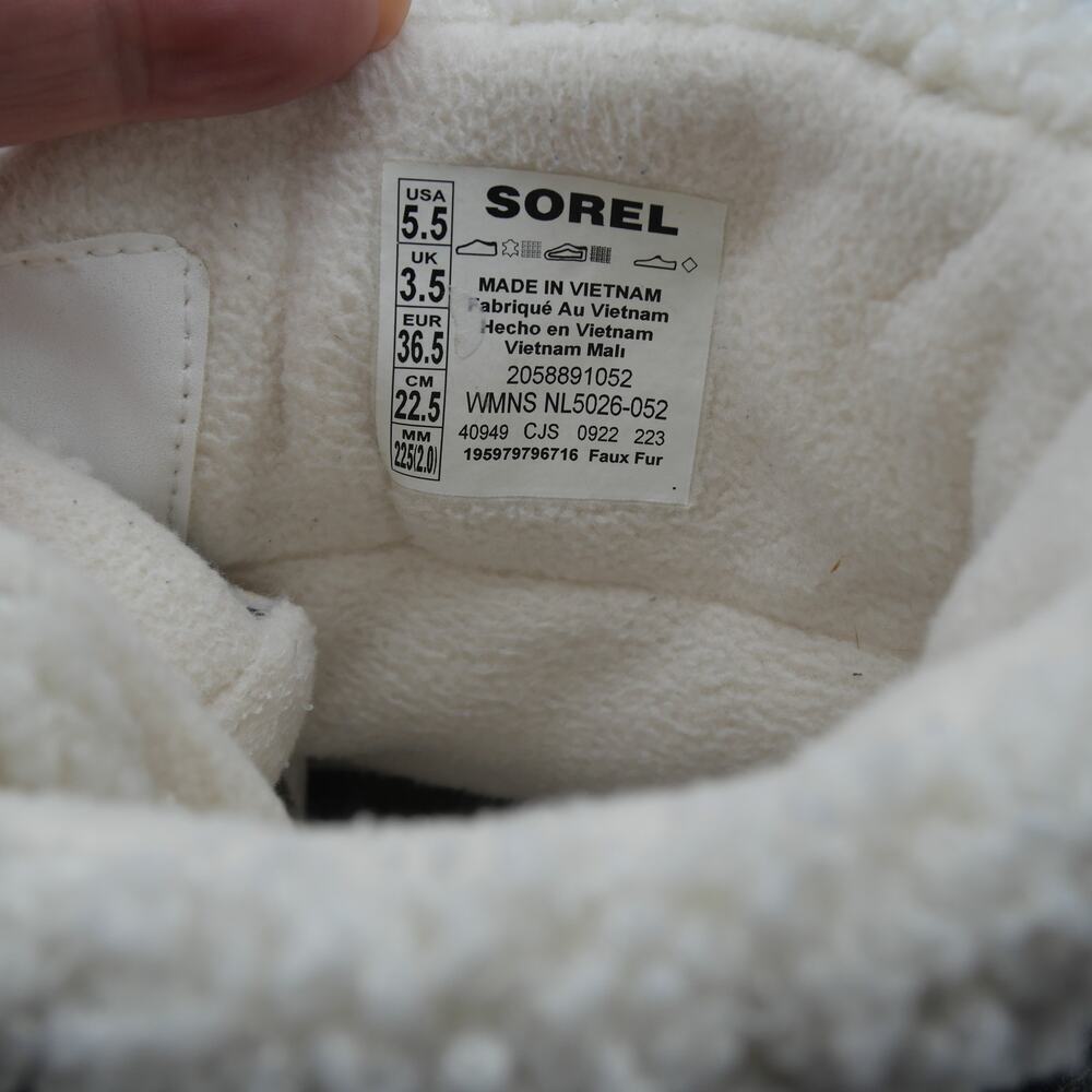 NEW Sorel Women's 5.5 Explorer II Carnival Cozy WP Insulated Boots Quarry Gray - Picture 9 of 9